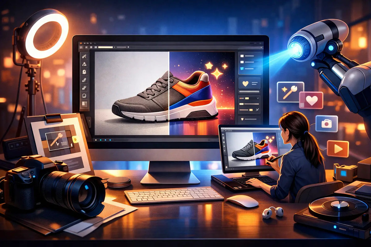 What a Product Image Enhancement Service Fixes
