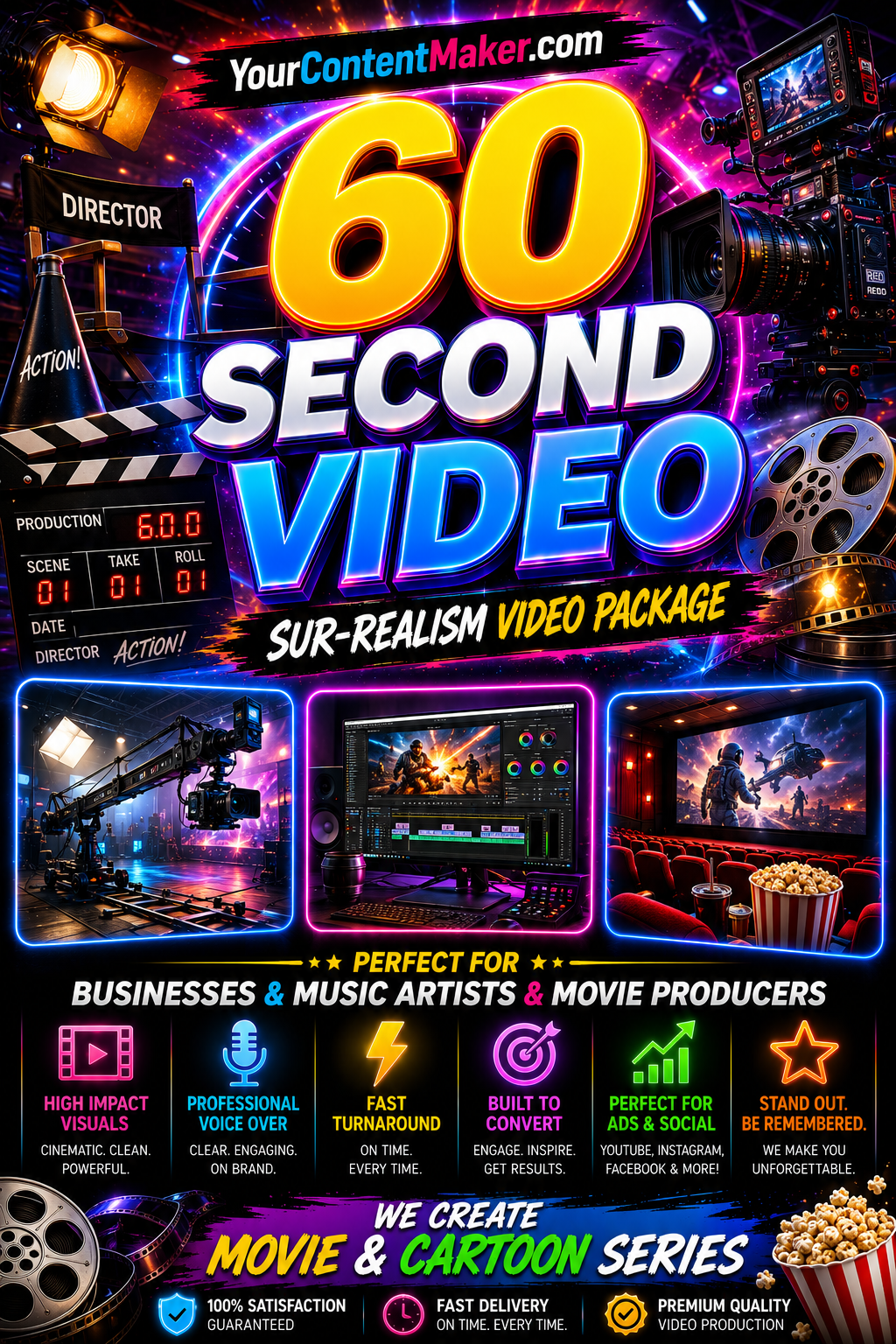 🔥 Viral Cinematic Package — 60 Seconds