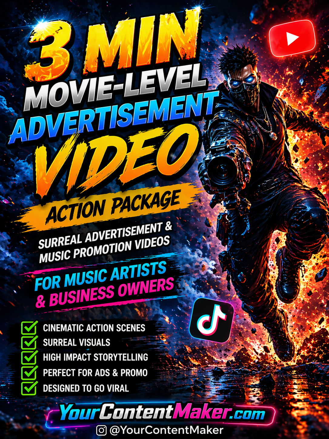 🏆 Full Production Package — 3 Minutes