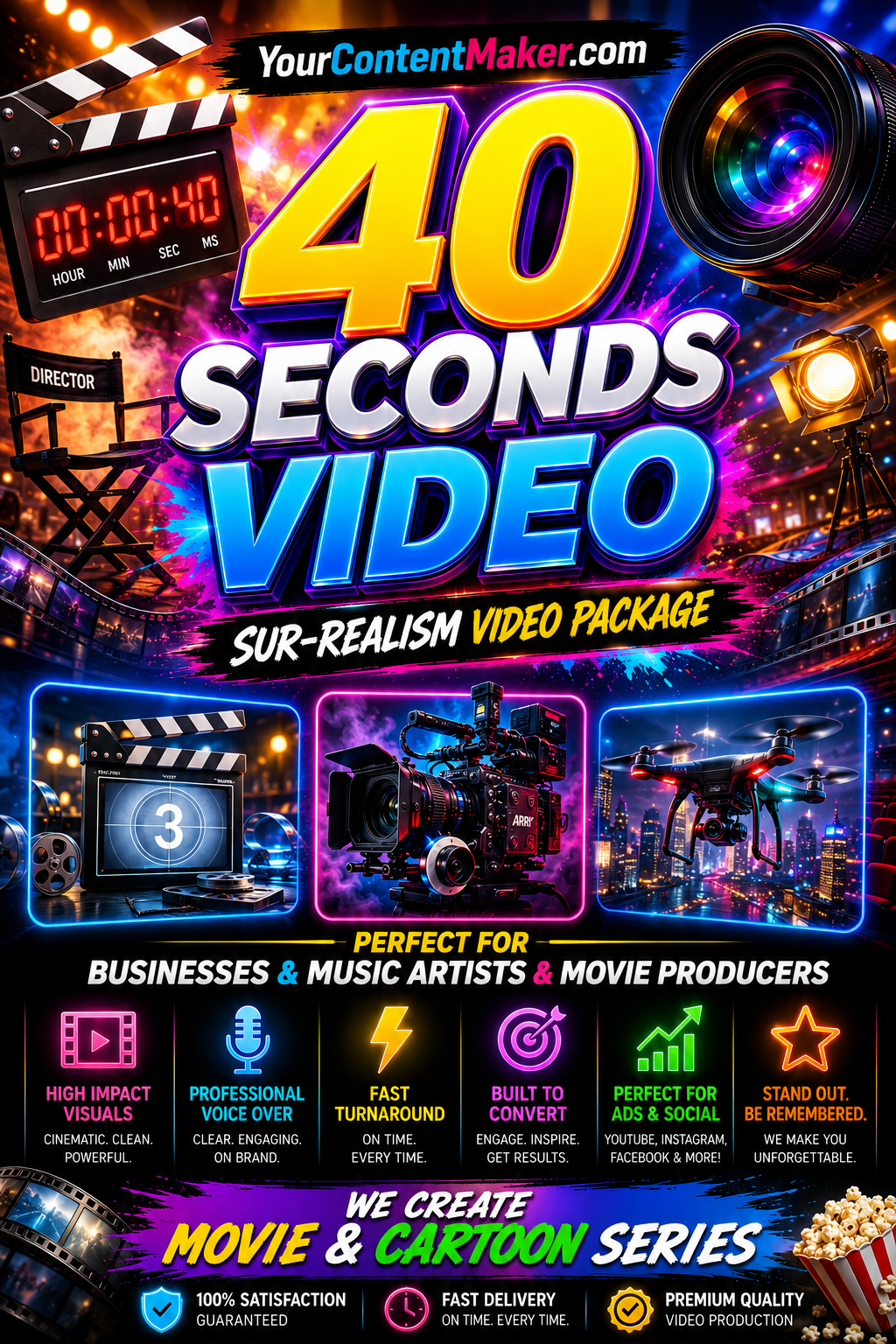 🎥 Promo Package — 40 Seconds