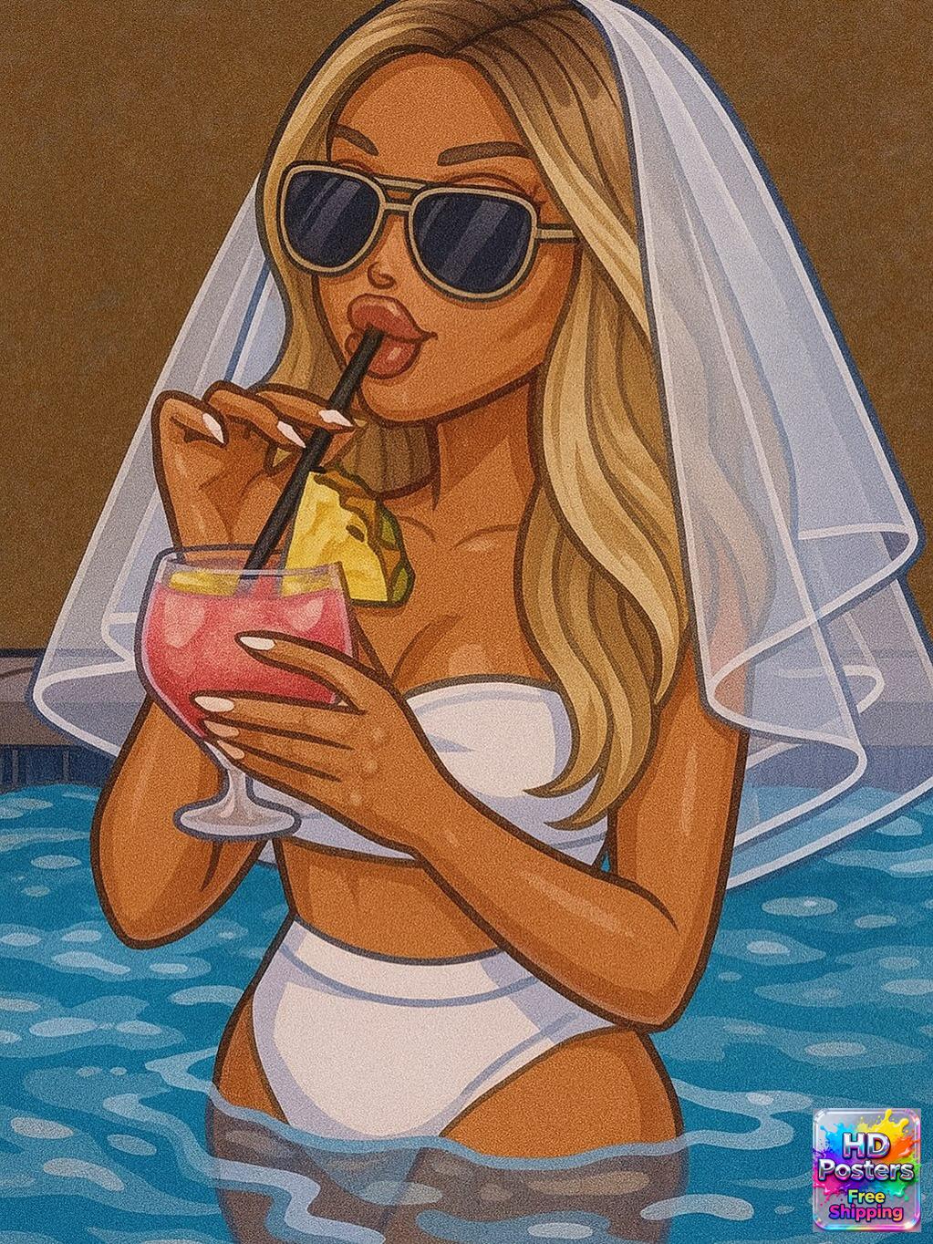 “Bad Bratz Energy” – 4K Y2K Diva Aesthetic Poster (Mulitple Selections)