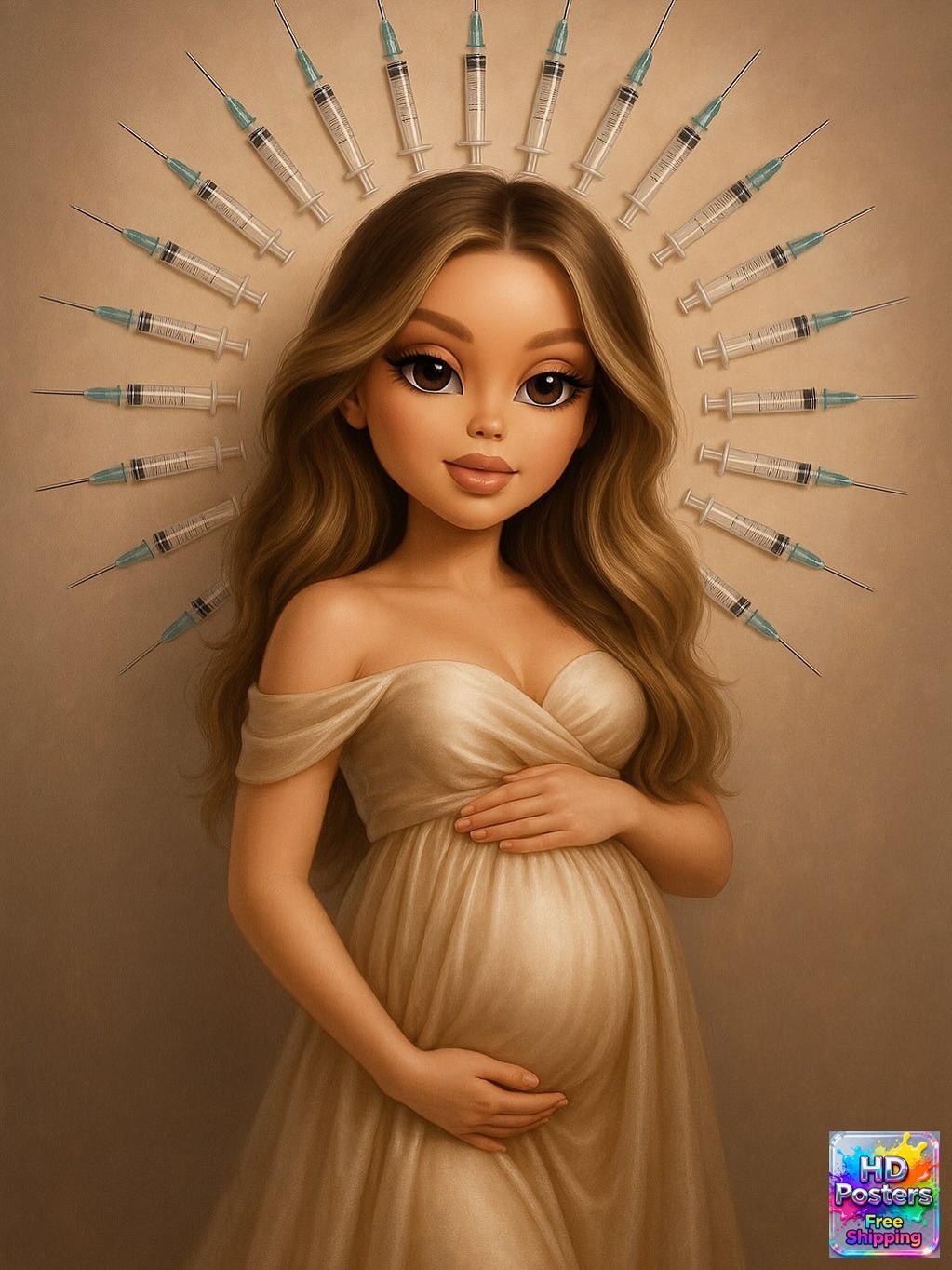 “Bad Bratz Energy” – 4K Y2K Diva Aesthetic Poster (Mulitple Selections)