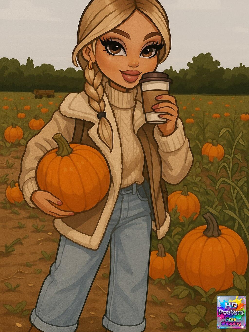 “Bad Bratz Energy” – 4K Y2K Diva Aesthetic Poster (Mulitple Selections)