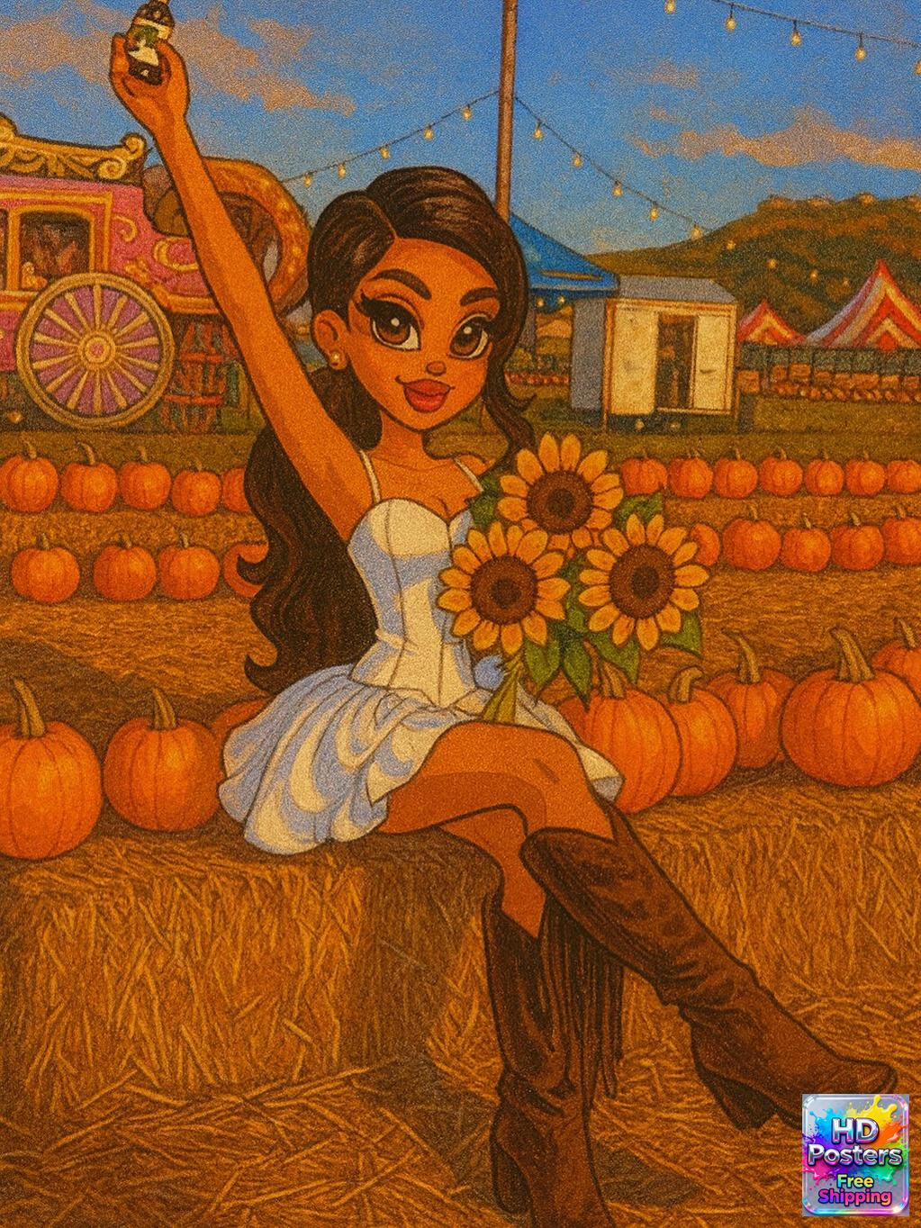 “Bad Bratz Energy” – 4K Y2K Diva Aesthetic Poster (Mulitple Selections)