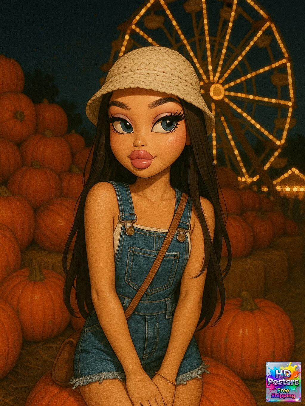 “Bad Bratz Energy” – 4K Y2K Diva Aesthetic Poster (Mulitple Selections)