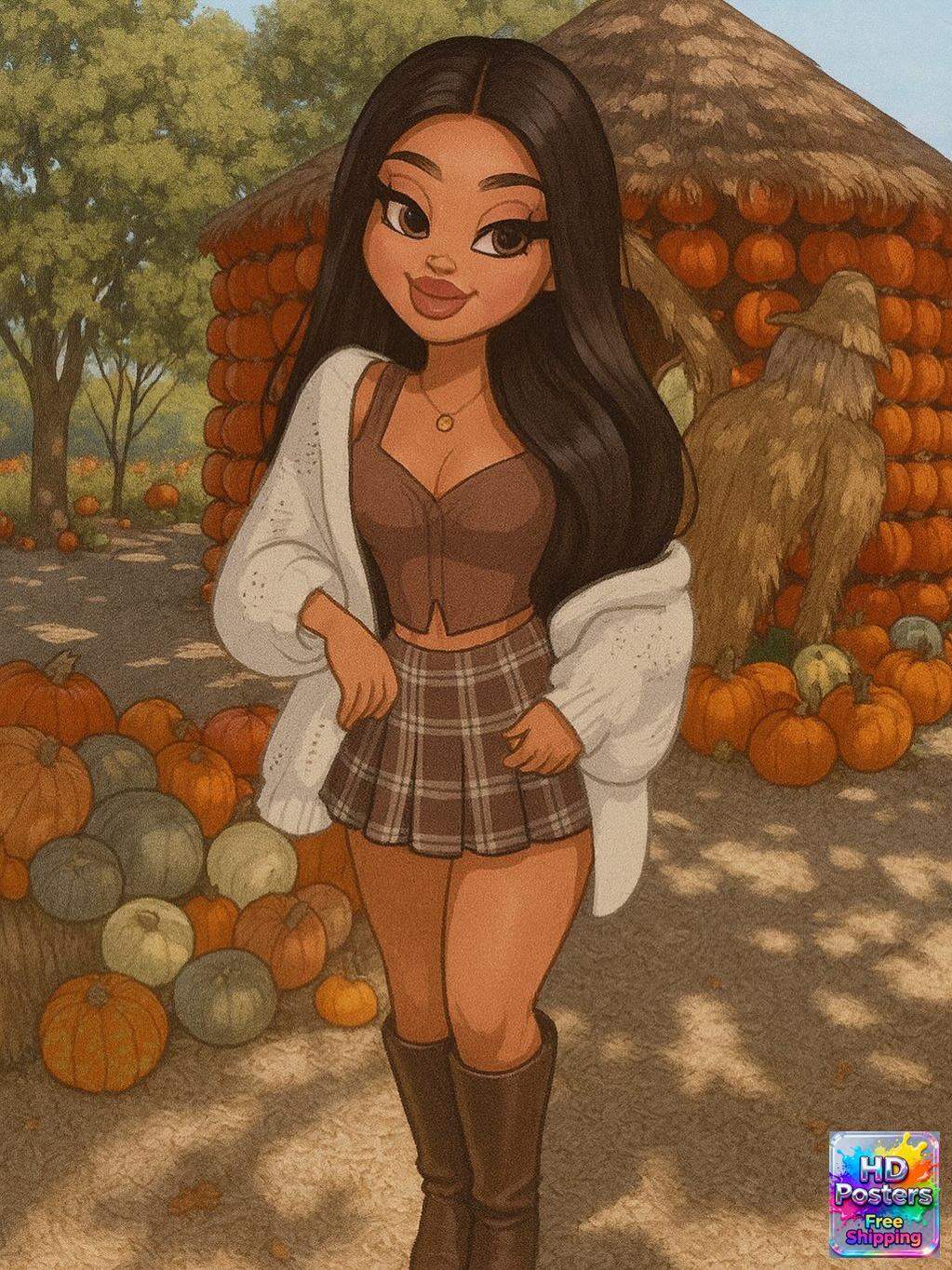 “Bad Bratz Energy” – 4K Y2K Diva Aesthetic Poster (Mulitple Selections)