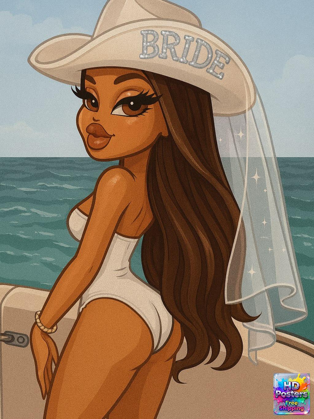 “Bad Bratz Energy” – 4K Y2K Diva Aesthetic Poster (Mulitple Selections)