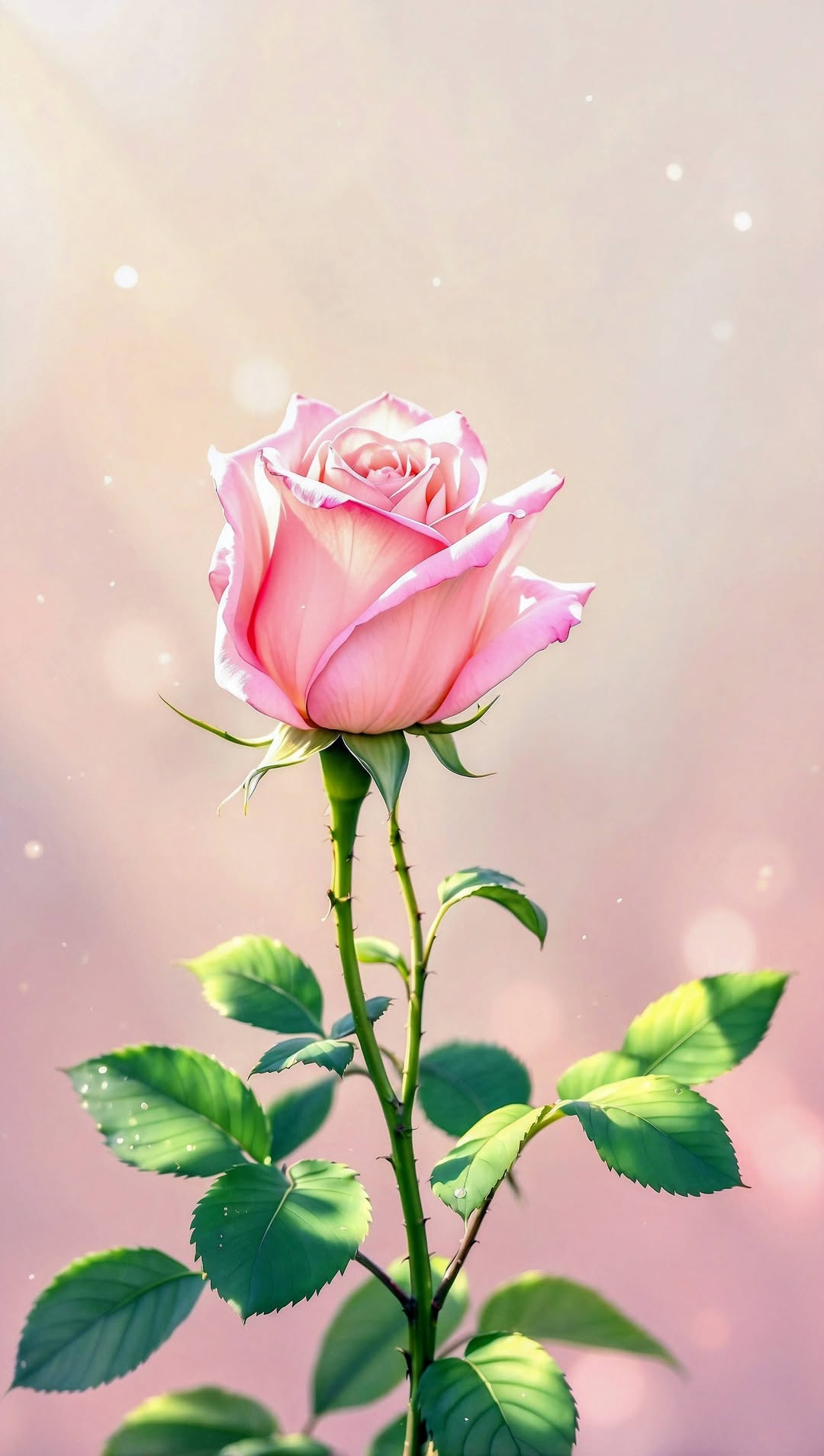 “Bloom in the Light” – 4K Sunrise Flower Field Poster (Mulitple Selections)