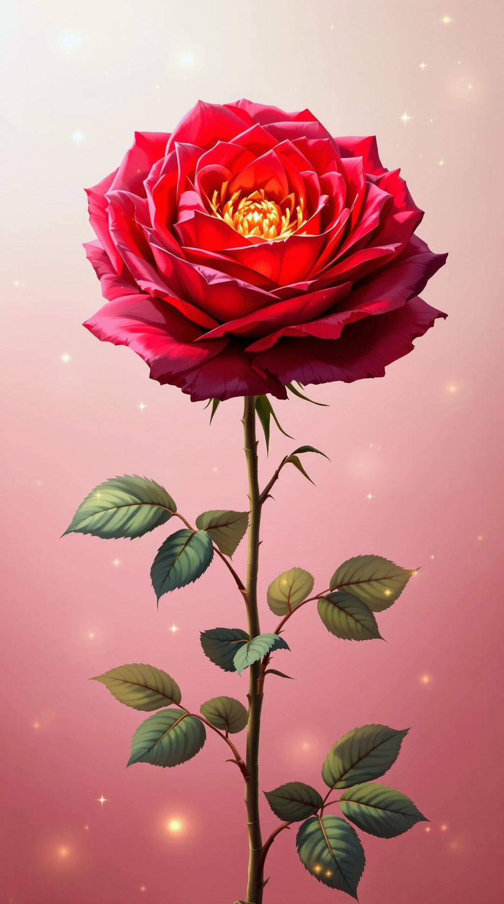 “Bloom in the Light” – 4K Sunrise Flower Field Poster (Mulitple Selections)