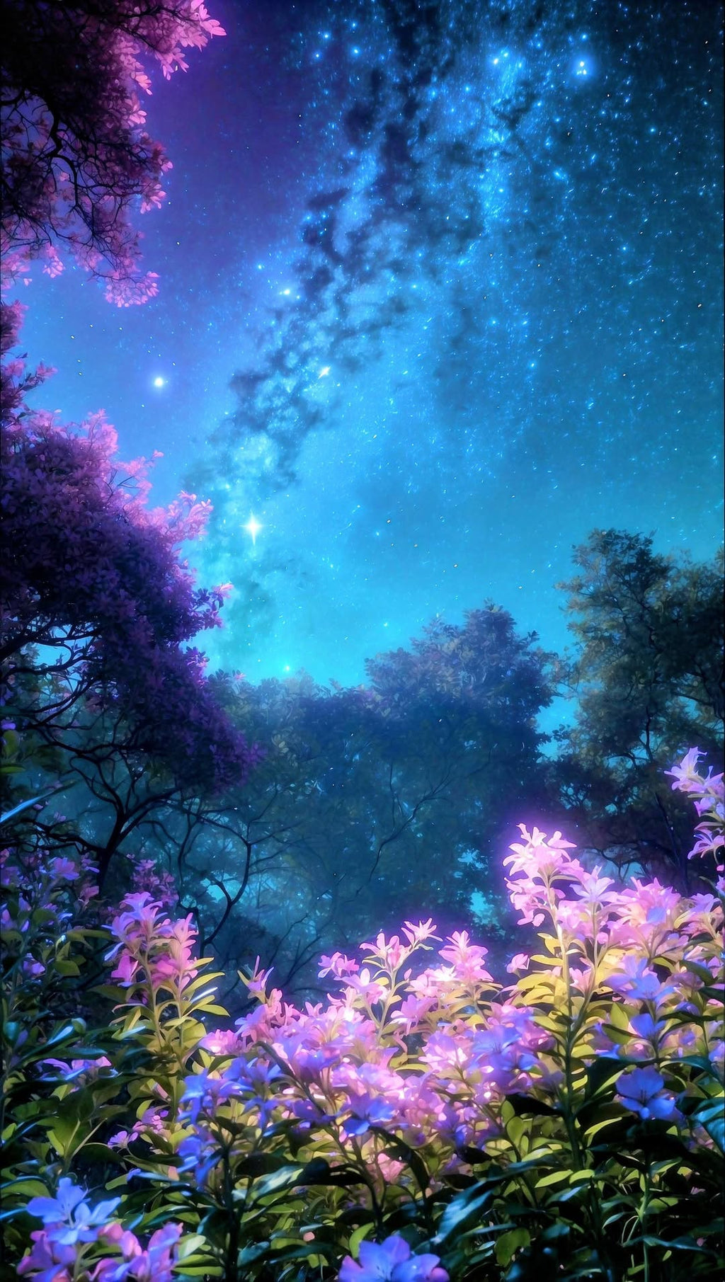 “Bloom in the Light” – 4K Sunrise Flower Field Poster (Mulitple Selections)