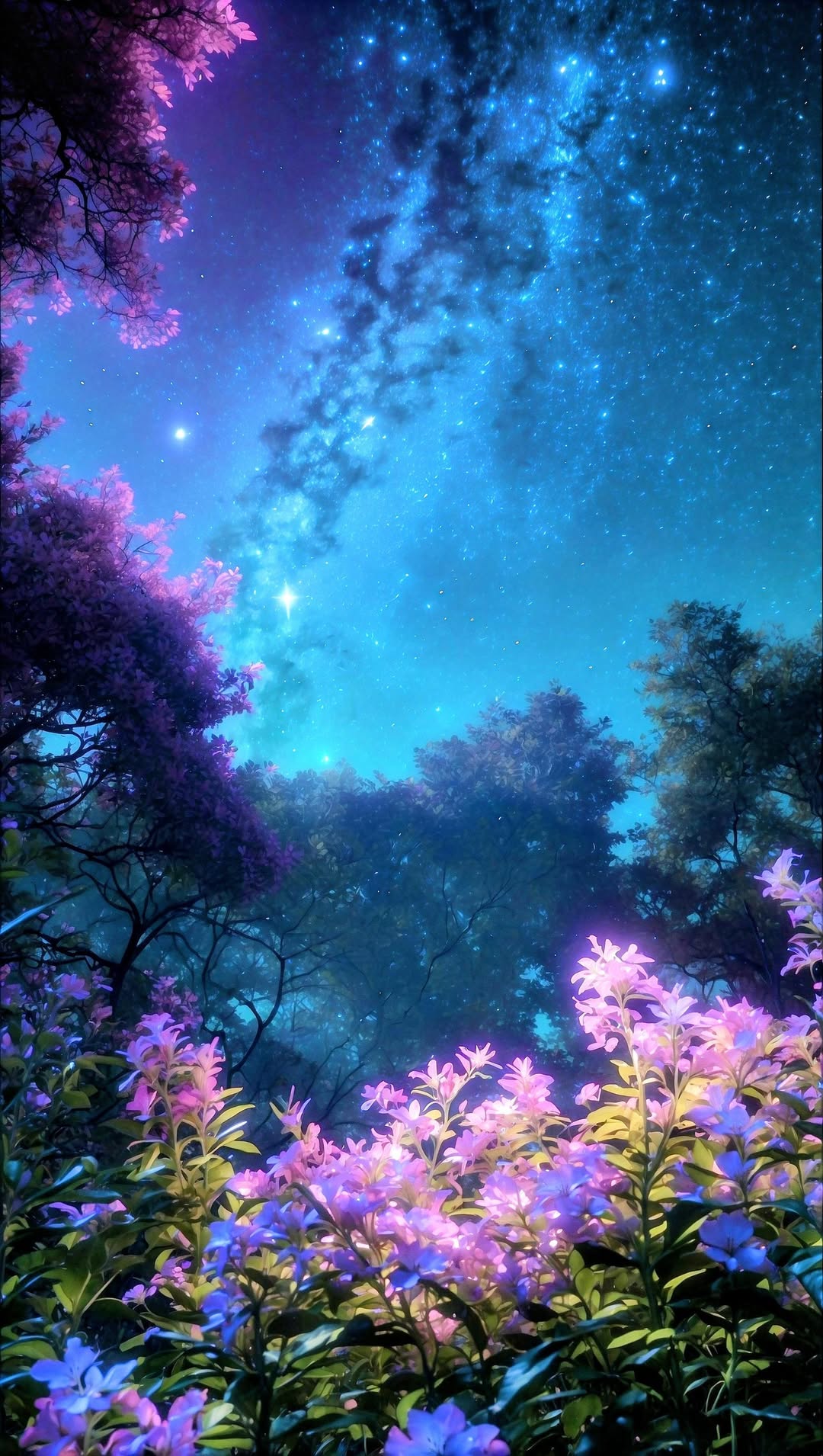 “Bloom in the Light” – 4K Sunrise Flower Field Poster (Mulitple Selections)