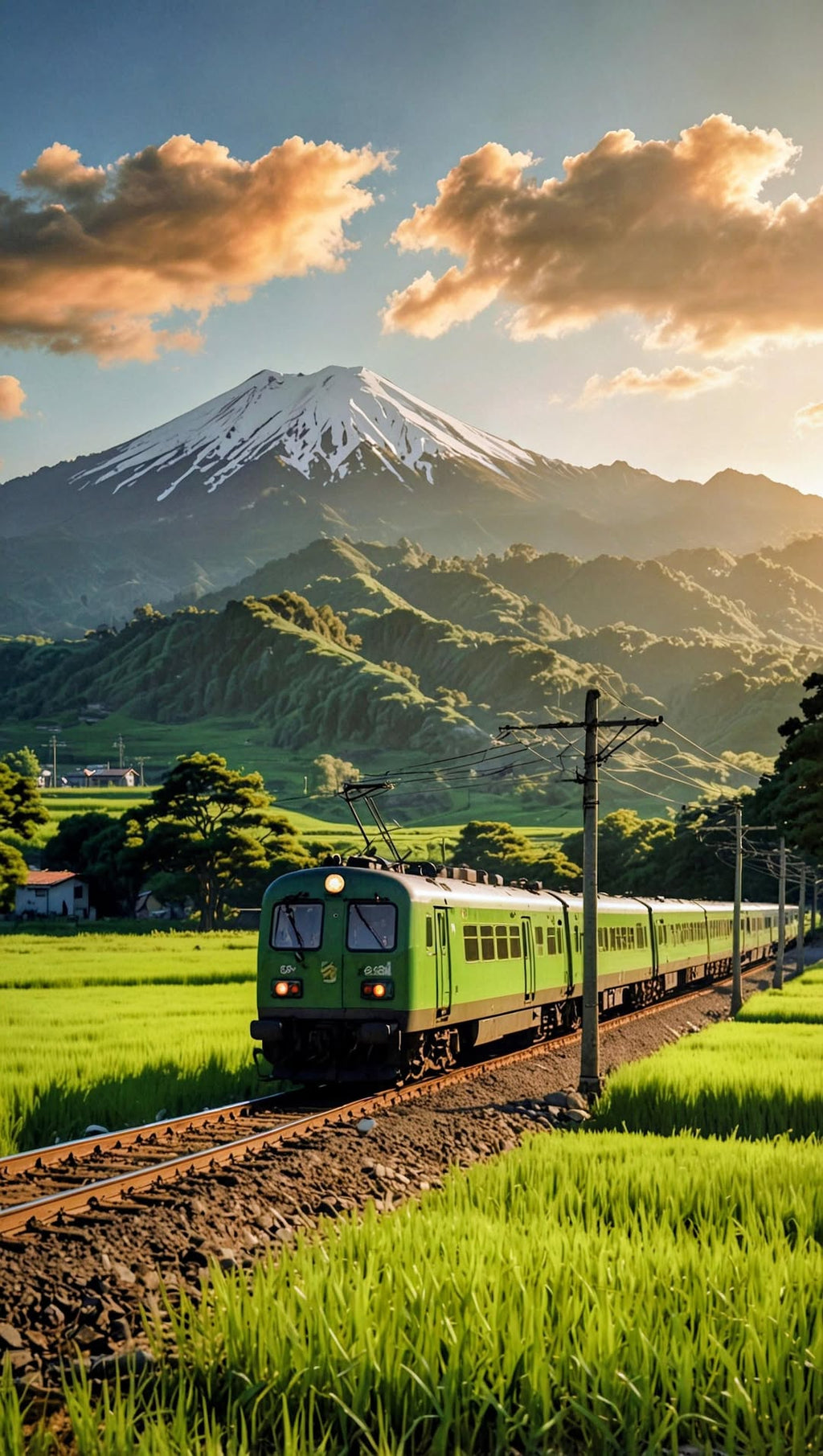 “Bloom in the Light” – 4K Sunrise Flower Field Poster (Mulitple Selections)