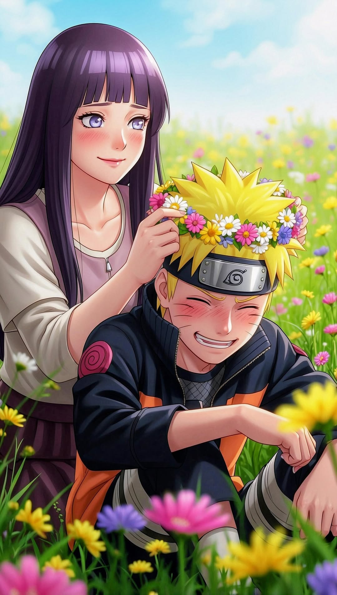 “Bloom in the Light” – 4K Sunrise Flower Field Poster (Mulitple Selections)