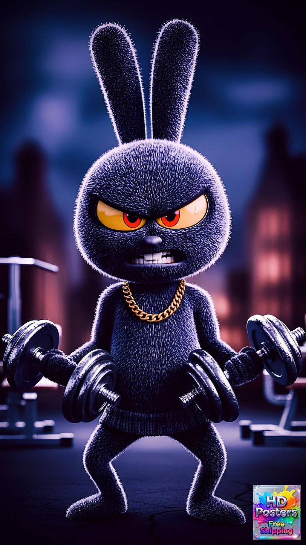 “Bunny Beast Mode” – 4K Gym Grind Edition (Mulitple Selections)