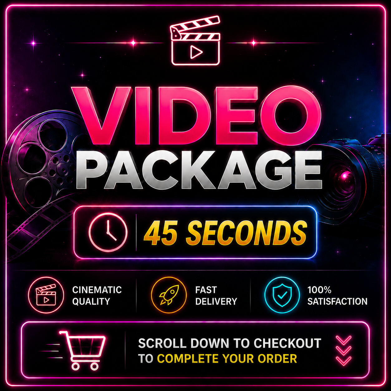 🎥 Promo Package — 45 Seconds