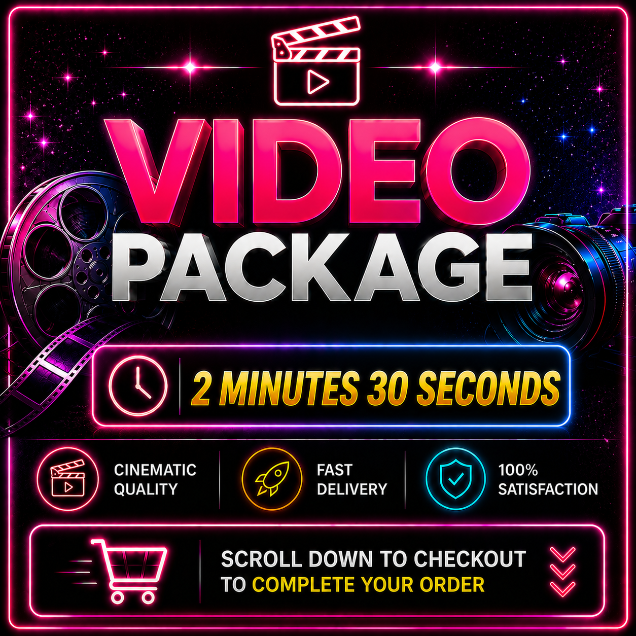 🎥 Cinematic Impact Package — 2 Min 30 Secs