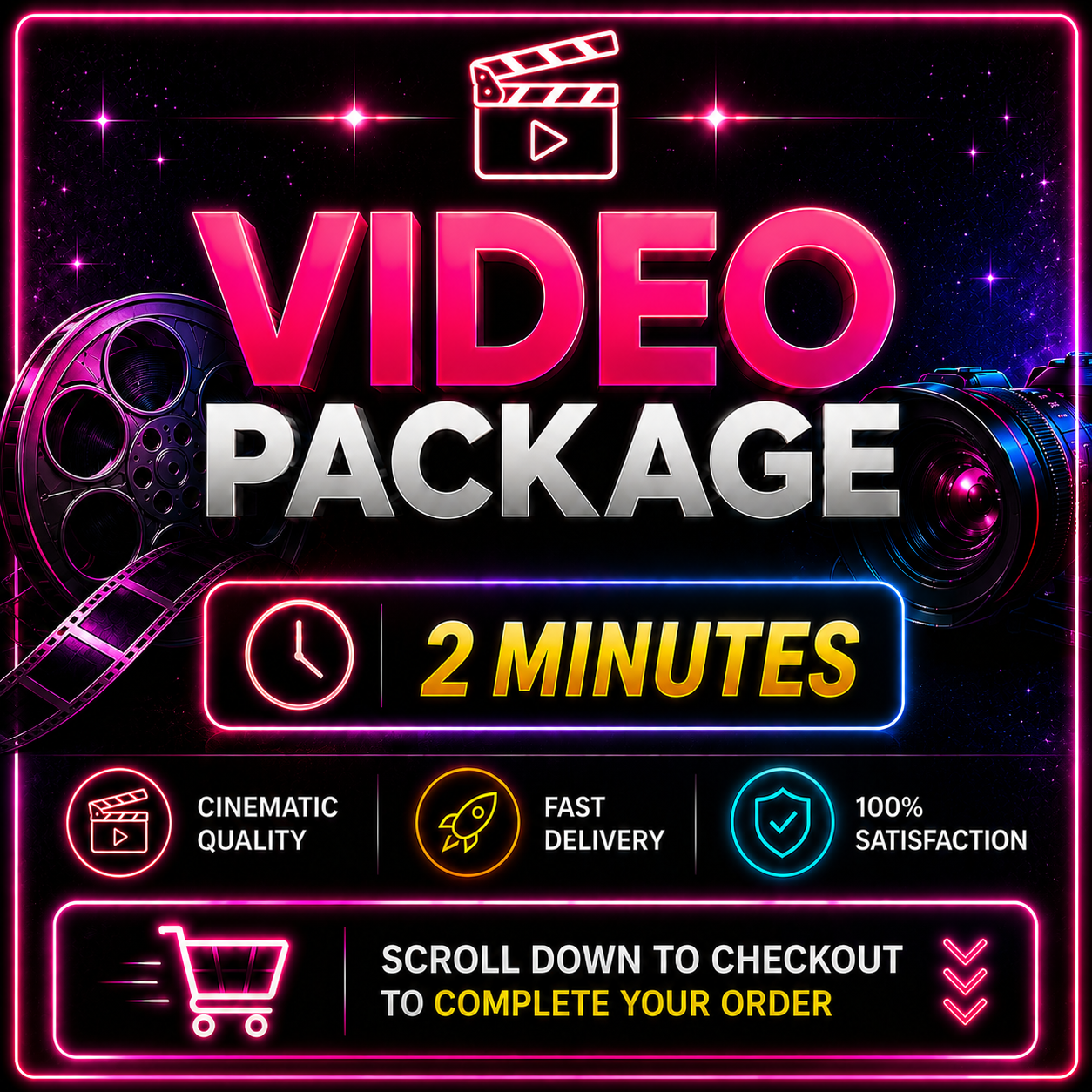 🌌 Mini Movie Package — 2 Minutes