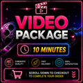 🏆 Indie Film Package —  10 minutes