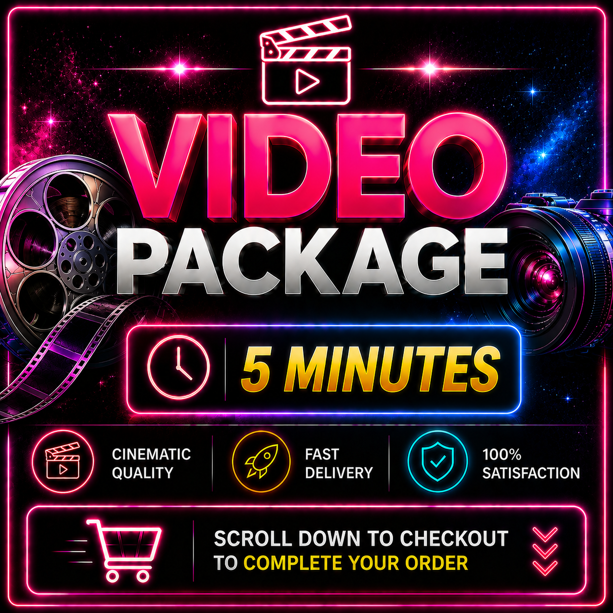 🚀 Surreal Action Package —  5 minutes