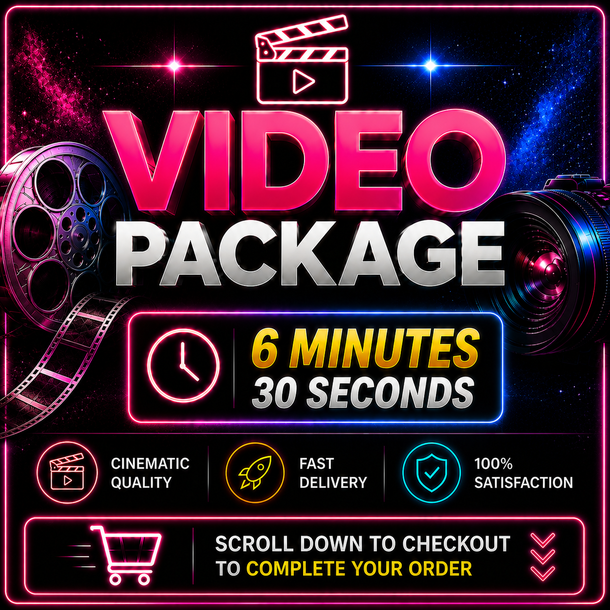 🎬 Director's Vision Package — 6 Min 30 Sec