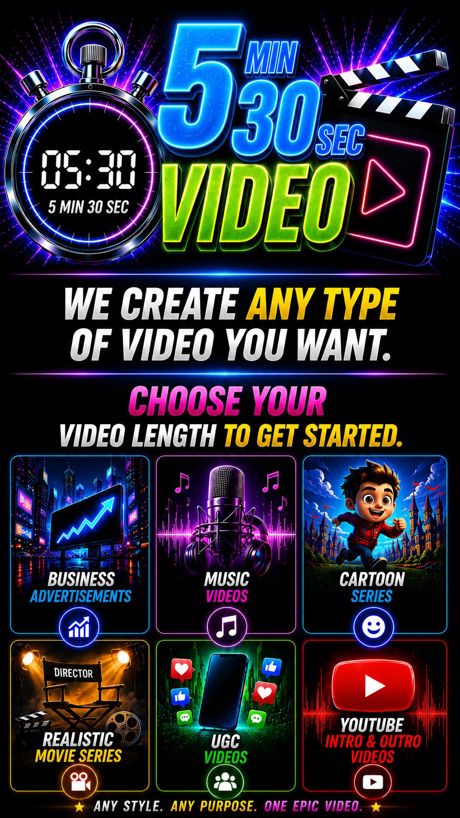 🎭 Storytelling Master Package - 5 Min 30 Sec