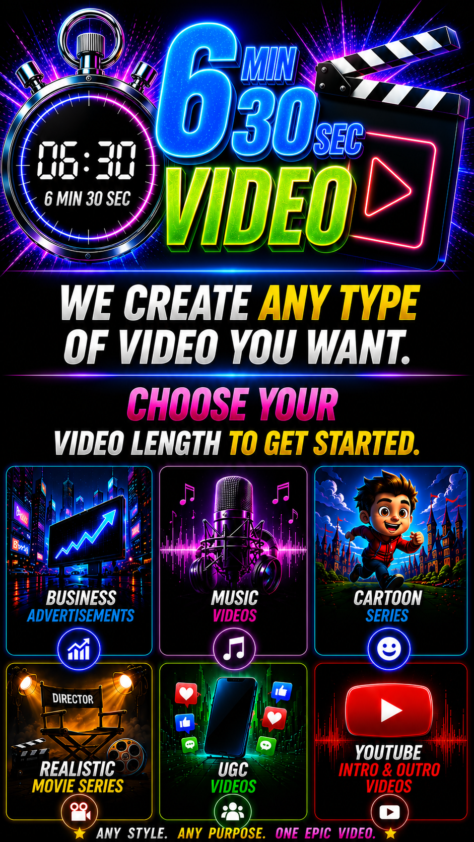 🎬 Director's Vision Package — 6 Min 30 Sec