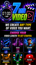 🍿 Cinema Experience Package — 7 Minutes