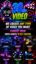 🎬🏆 Full-Length Feature Film Package — 30 Minutes