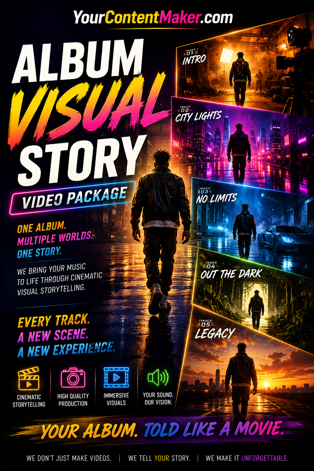 Album Visual Story Video Package