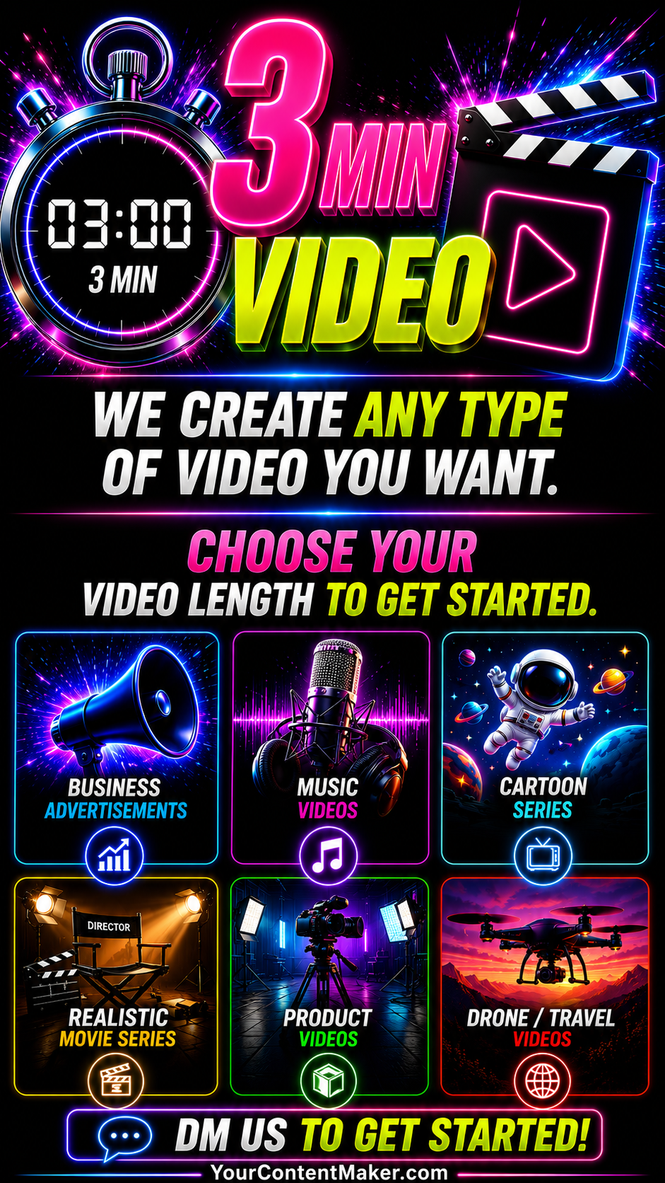 🏆 Full Production Package — 3 Minutes