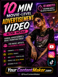 🏆 Indie Film Package —  10 minutes