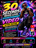 🔥MOST Popular Package — 30 Seconds