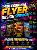 Professional Flyer Design Service (Still)