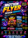 Professional Flyer Design Service (Motion)