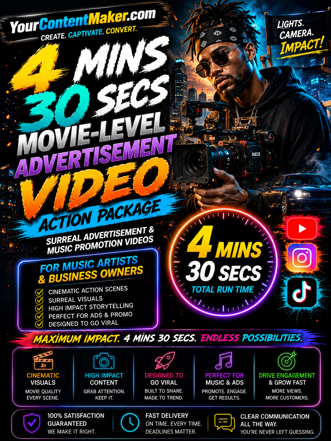 🎞 Viral Storytelling Package — 4 Min 30 Secs