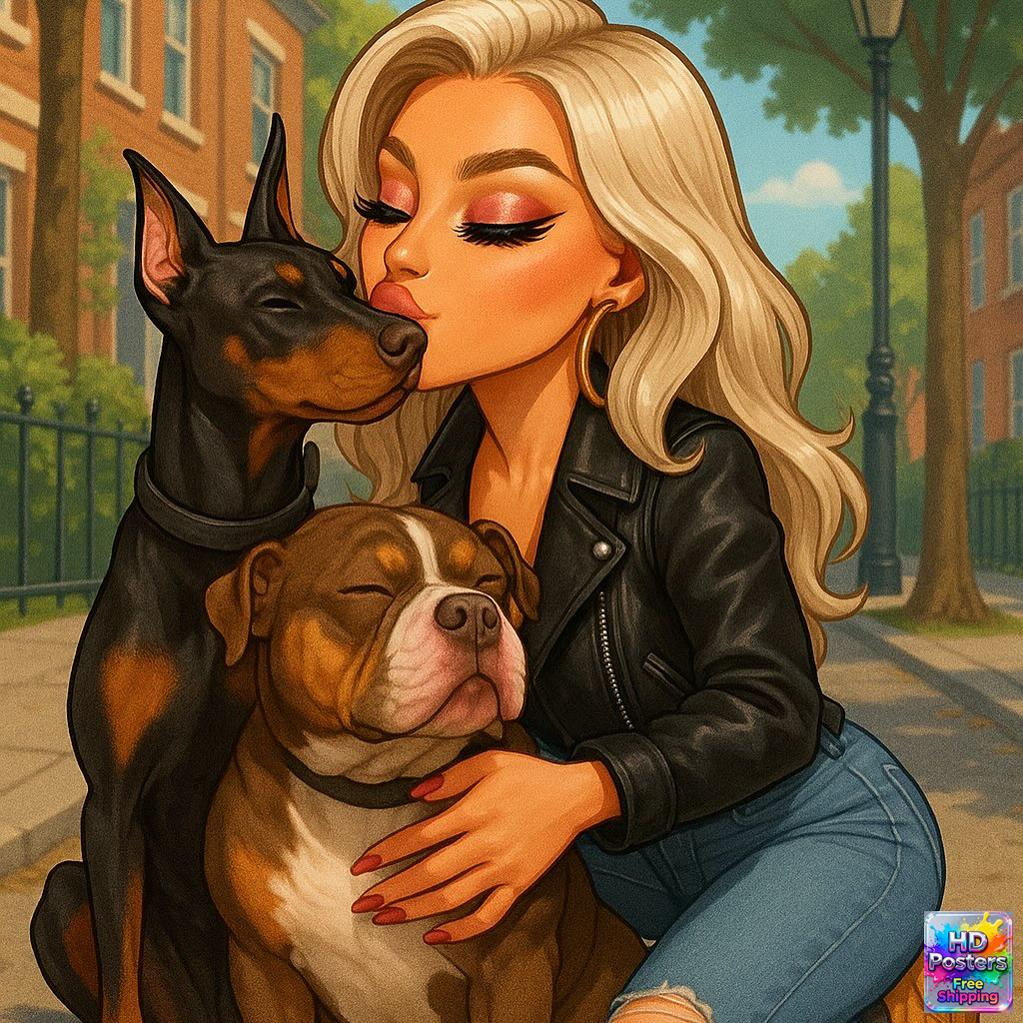 “City Luxe Nights” – 4K Bratz Fashion Diva Poster (Mulitple Selections)