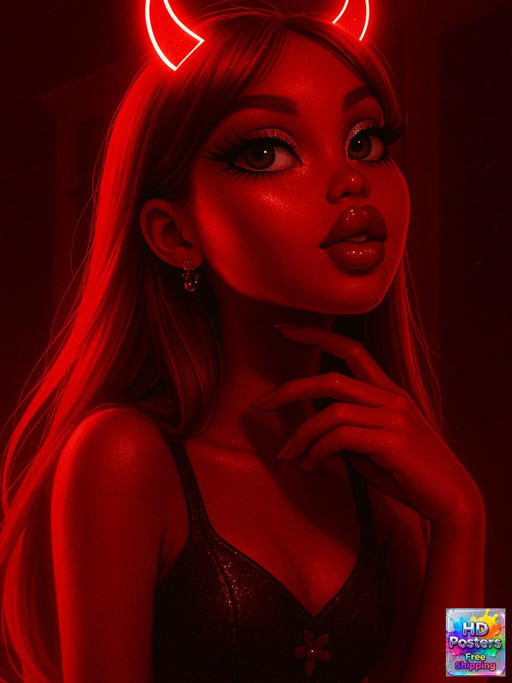 “City Luxe Nights” – 4K Bratz Fashion Diva Poster (Mulitple Selections)