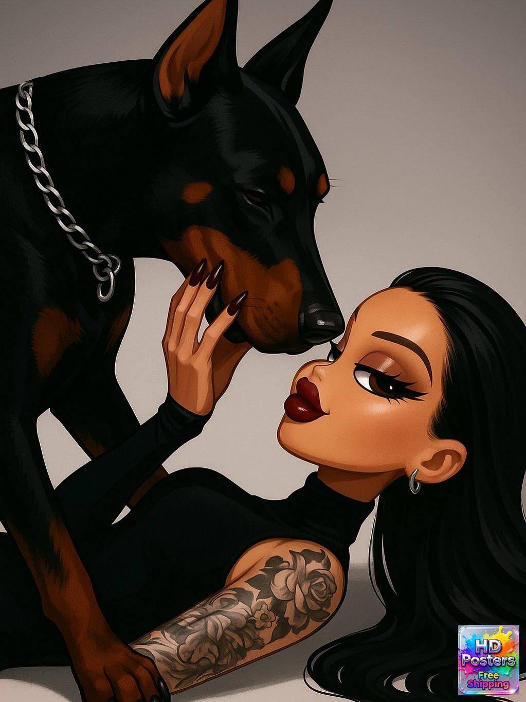 “City Luxe Nights” – 4K Bratz Fashion Diva Poster (Mulitple Selections)