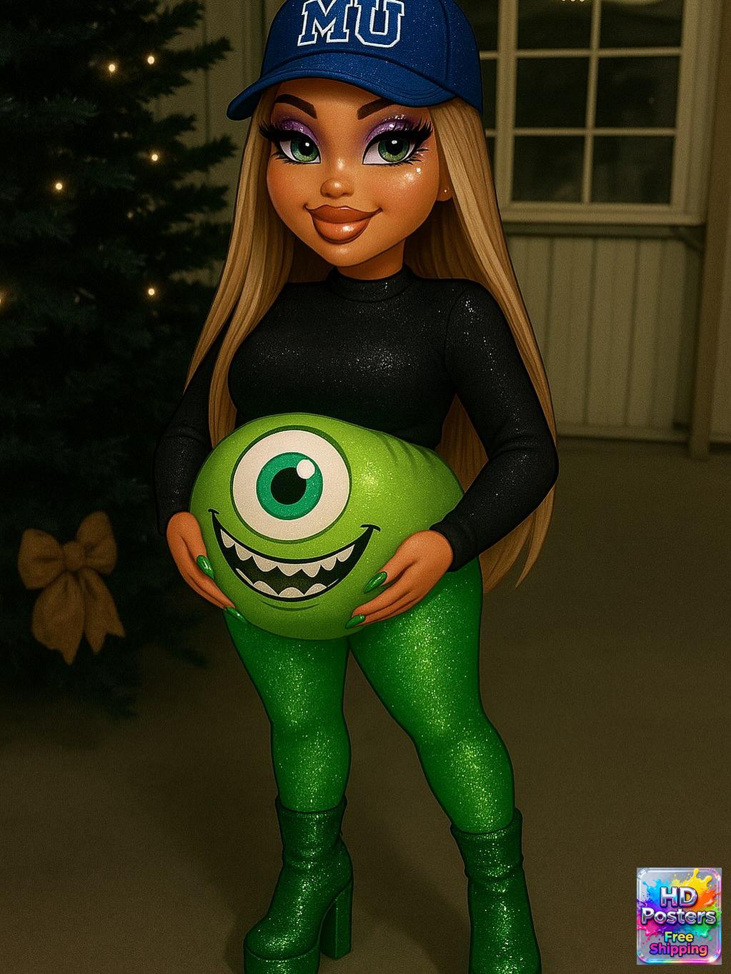 “City Luxe Nights” – 4K Bratz Fashion Diva Poster (Mulitple Selections)