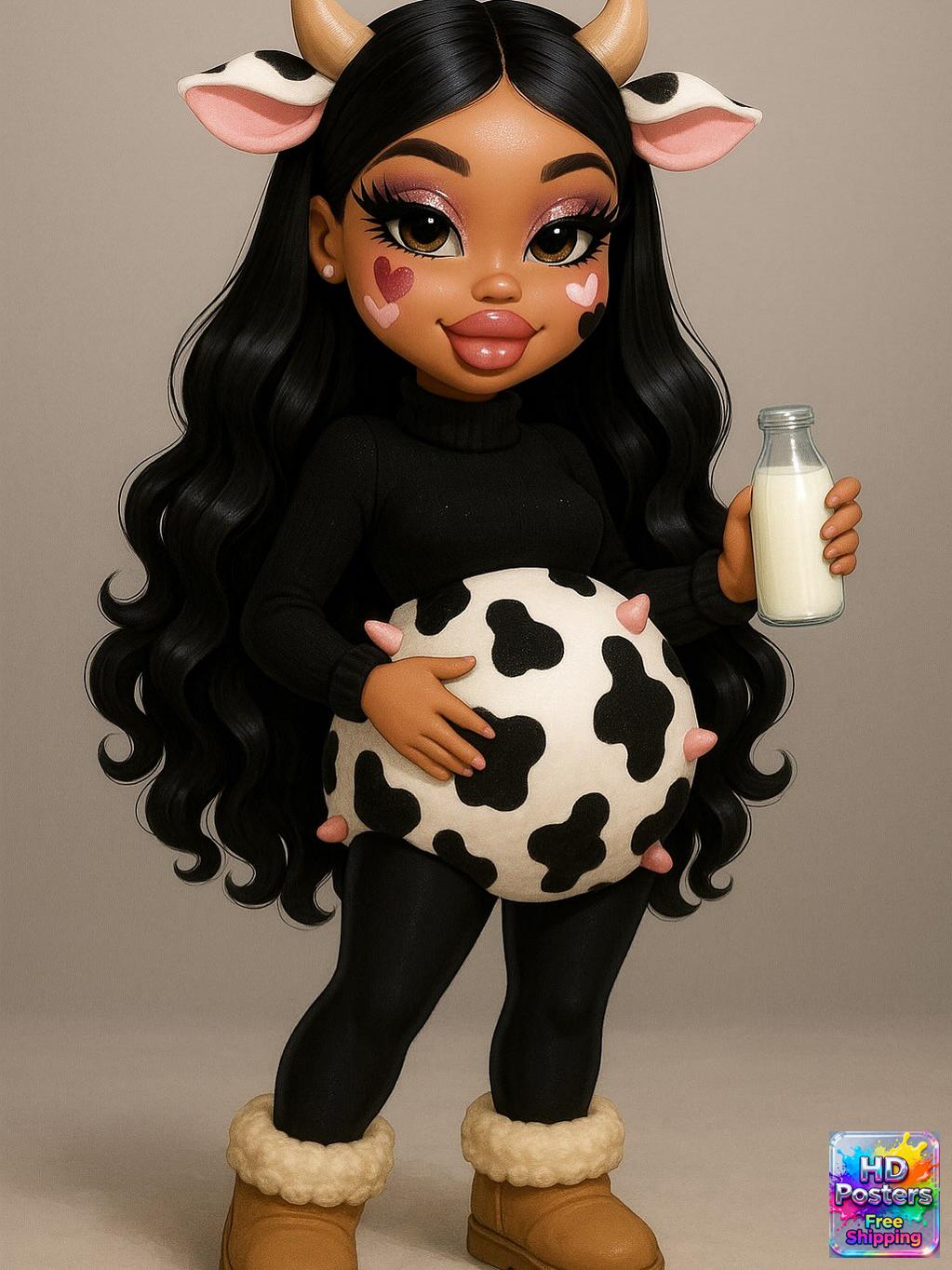 “City Luxe Nights” – 4K Bratz Fashion Diva Poster (Mulitple Selections)