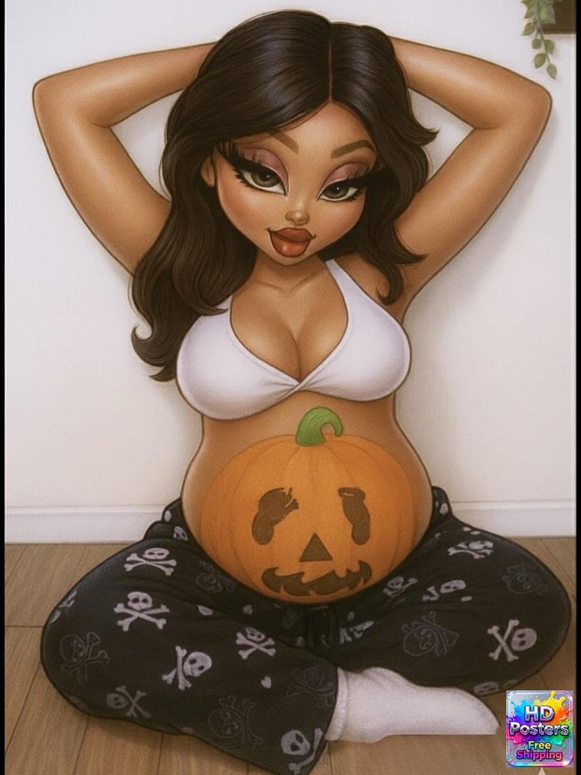 “City Luxe Nights” – 4K Bratz Fashion Diva Poster (Mulitple Selections)