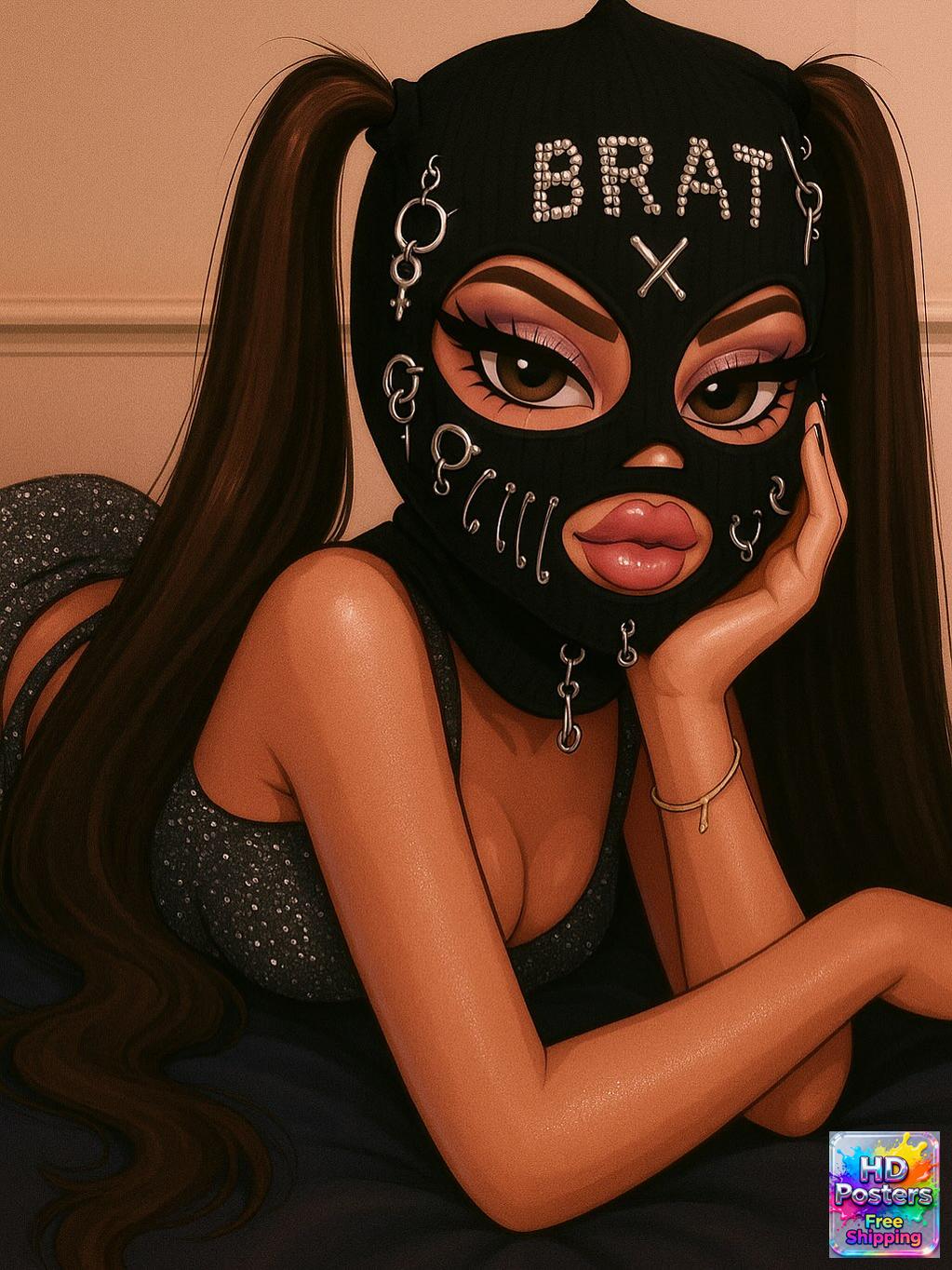 “City Luxe Nights” – 4K Bratz Fashion Diva Poster (Mulitple Selections)