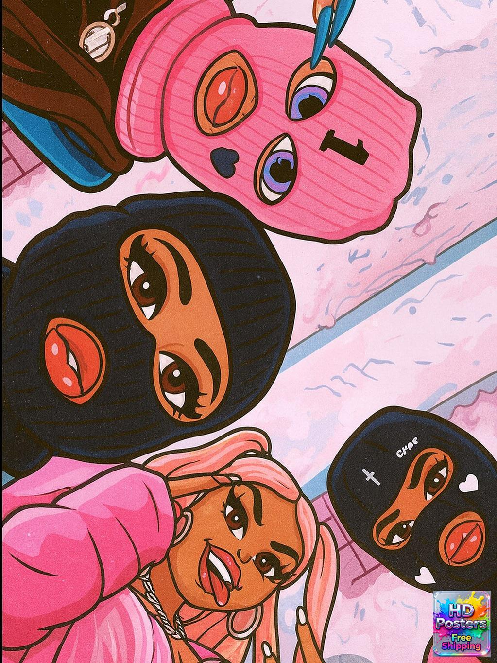 “City Luxe Nights” – 4K Bratz Fashion Diva Poster (Mulitple Selections)