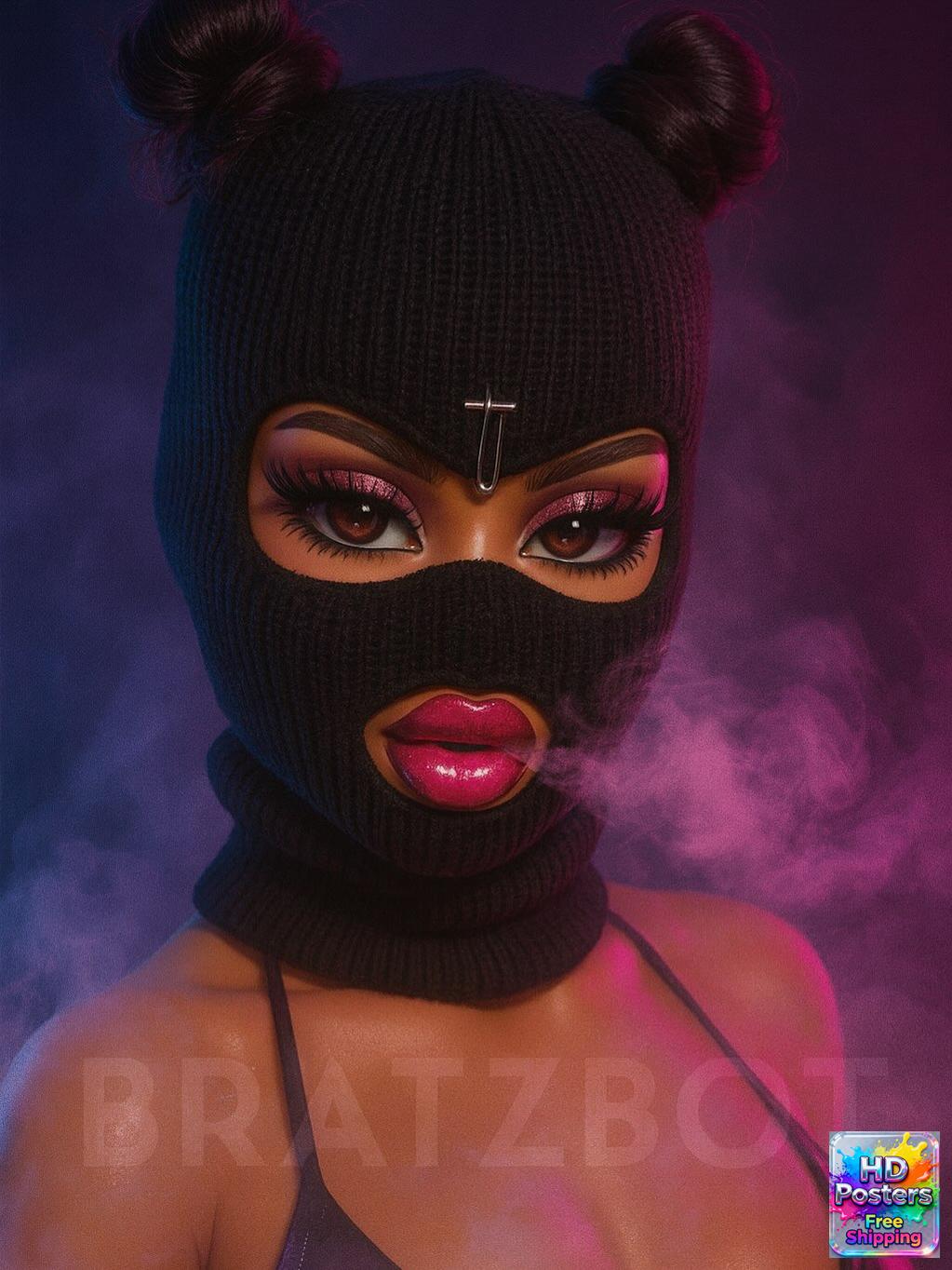 “City Luxe Nights” – 4K Bratz Fashion Diva Poster (Mulitple Selections)