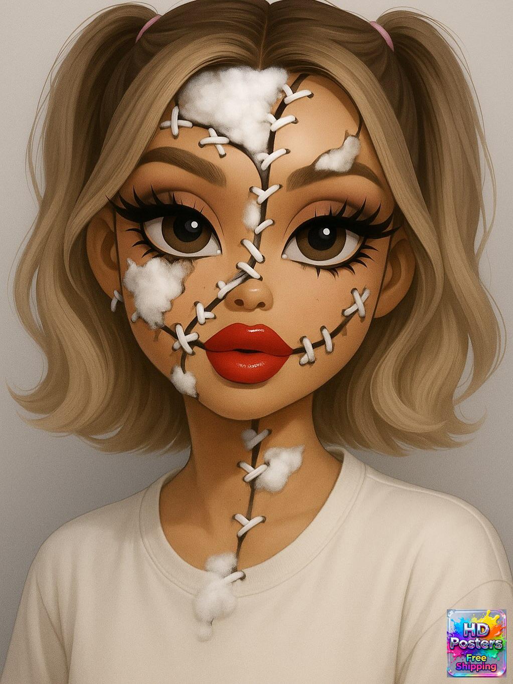 “City Luxe Nights” – 4K Bratz Fashion Diva Poster (Mulitple Selections)