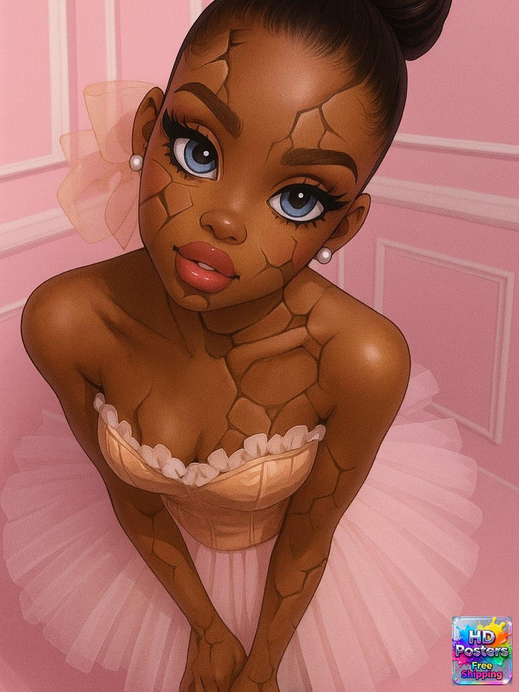 “City Luxe Nights” – 4K Bratz Fashion Diva Poster (Mulitple Selections)