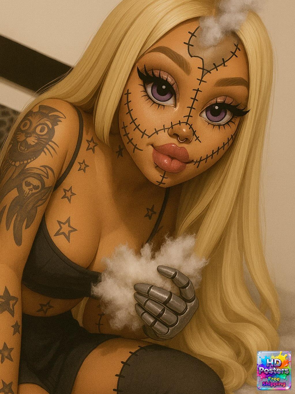 “City Luxe Nights” – 4K Bratz Fashion Diva Poster (Mulitple Selections)