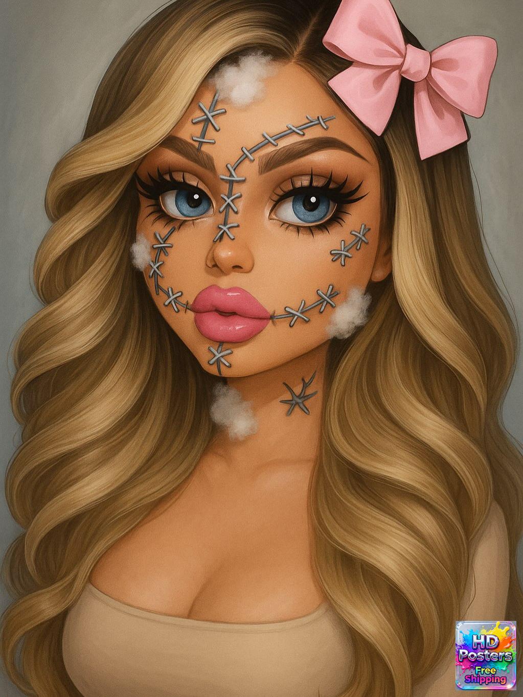 “City Luxe Nights” – 4K Bratz Fashion Diva Poster (Mulitple Selections)