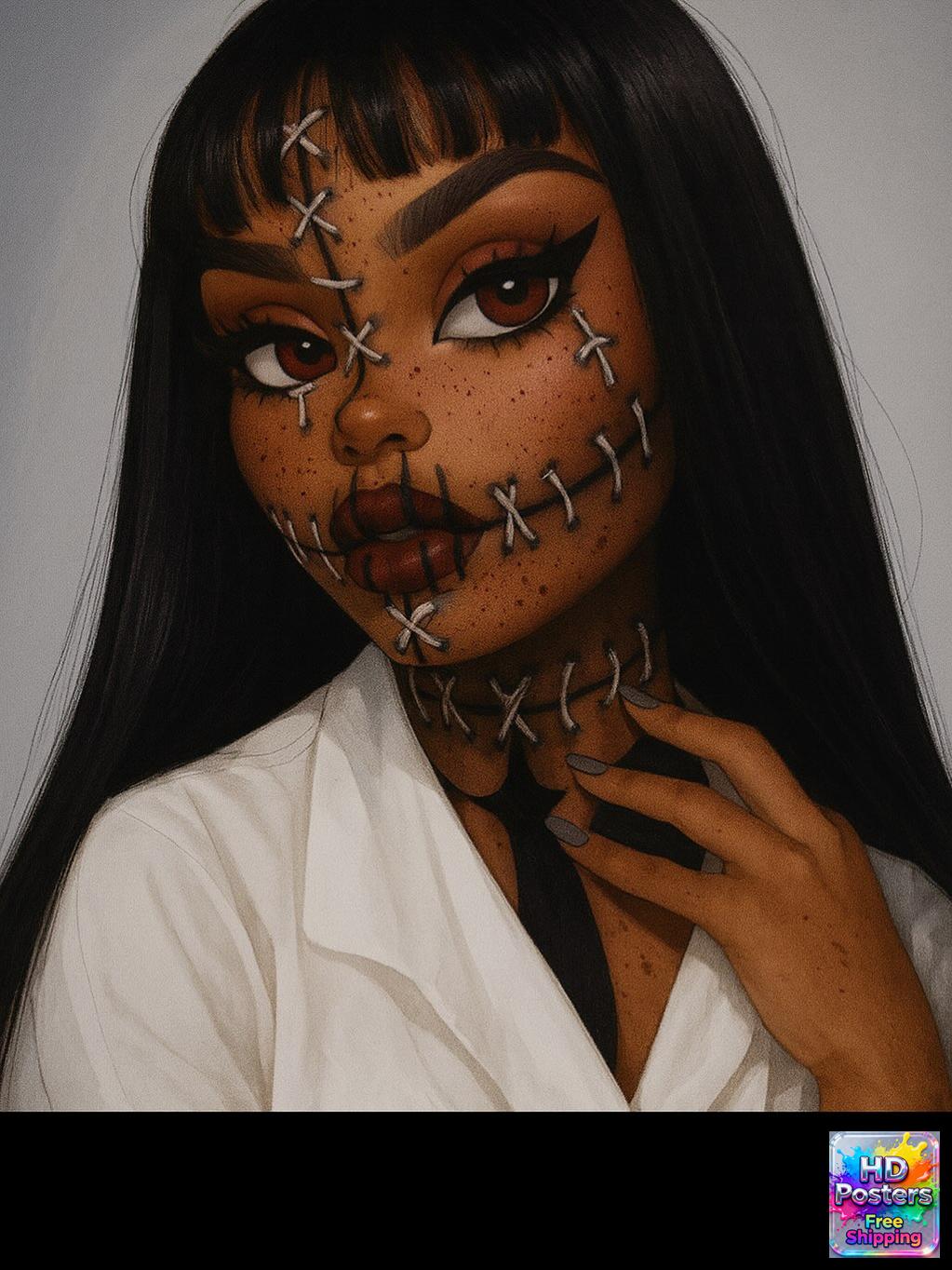 “City Luxe Nights” – 4K Bratz Fashion Diva Poster (Mulitple Selections)