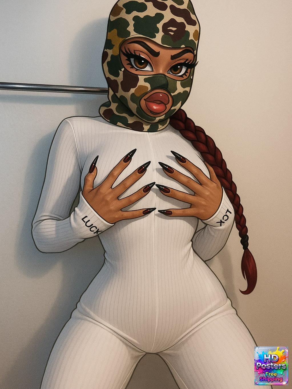 “City Luxe Nights” – 4K Bratz Fashion Diva Poster (Mulitple Selections)